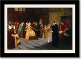 Glindoni's John Dee before Queen Elizabeth I Poster
