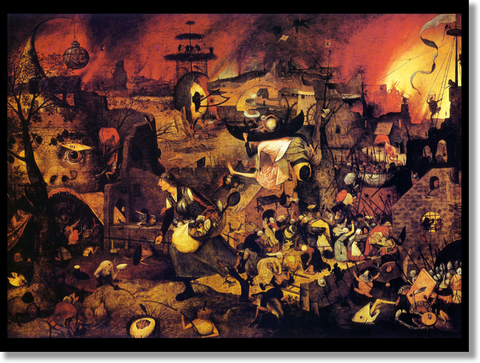 Bruegel's Dulle Griet (Mad Meg) Poster